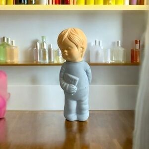 Vintage AVON Good Night Sleep Tight Cologne Little Boy Decanter Bottle